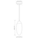Kefren Oval Pendant Light